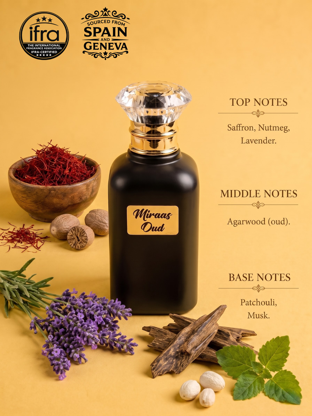MIRAAS OUD — Floral Oud Woody | 60ml
