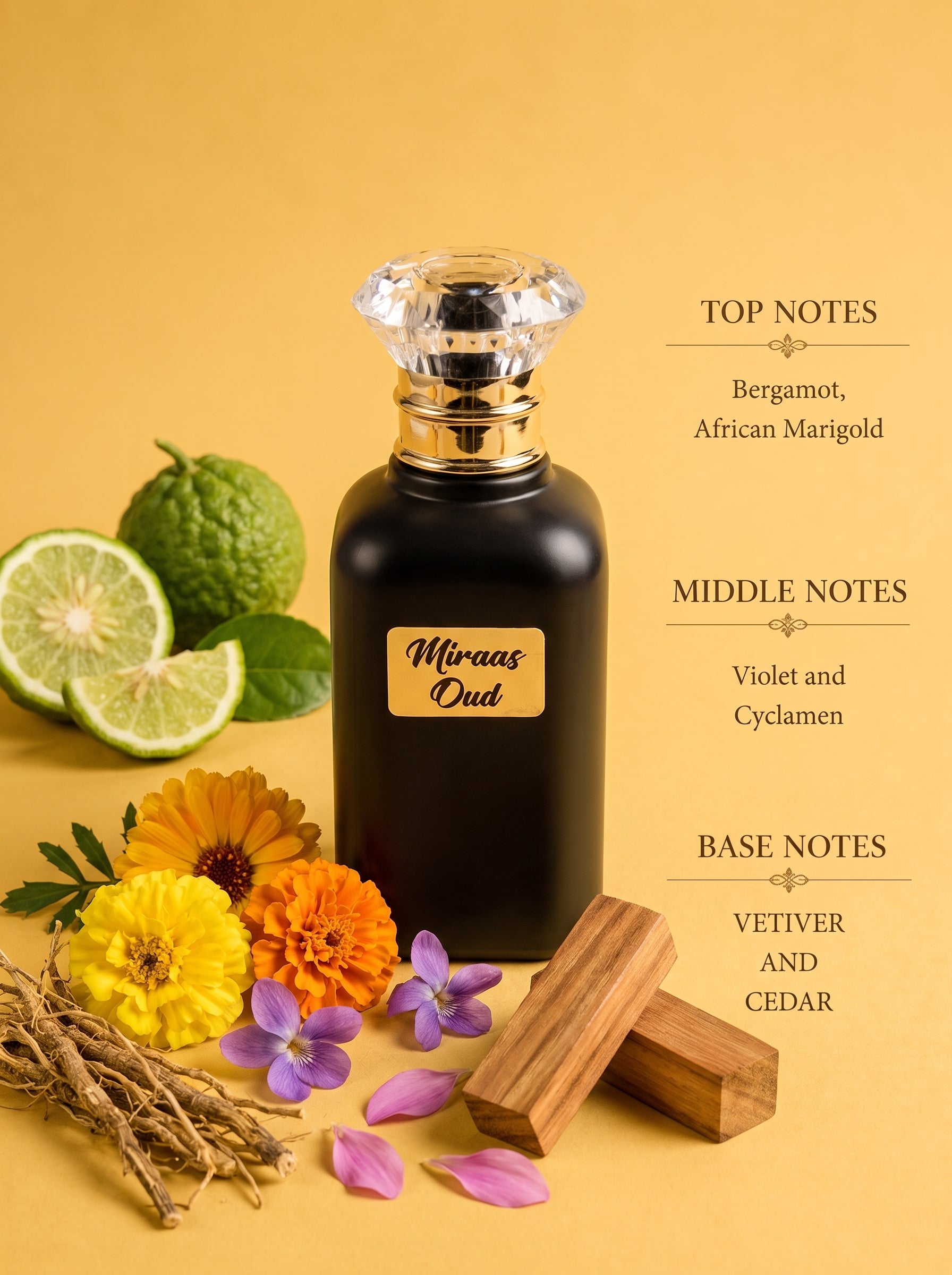 MIRAAS OUD — Floral Oud Woody | 60ml